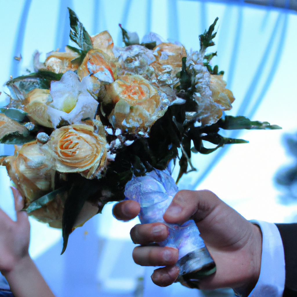 ¿Cómo simboliza el ramo del novio el amor y el compromiso matrimonial?